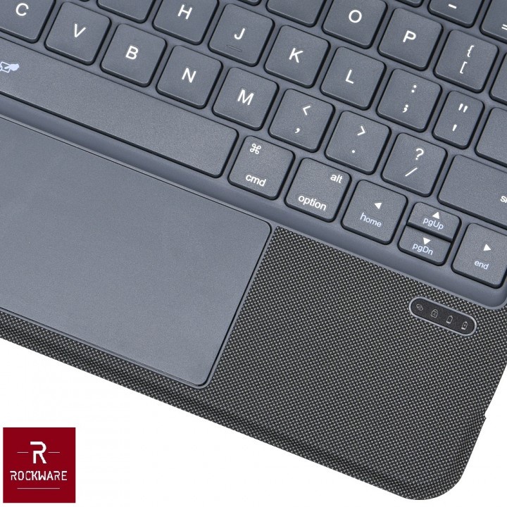 ROCKWARE P3125-6 - Smart Trackpad Keyboard Case for iPd 10.9-11