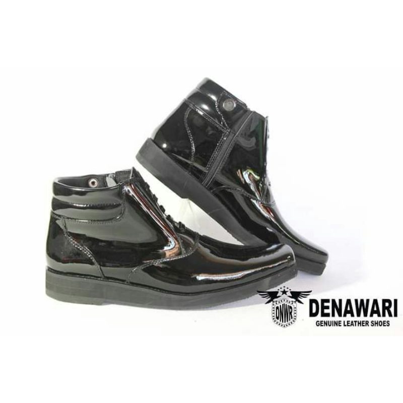 DENAWARI SEPATU PDH TINGGI FLAT