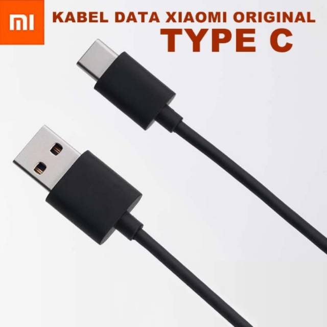 Kabel USB xiaomi type c original 100%/Kabel data xiaomi type c original 100%/Kabel data type c