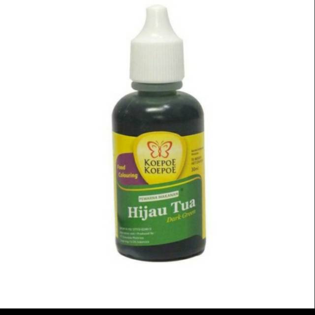 

KOEPOE KOEPOE PERWARNA MAKANAN HIJAU TUA 30 gram
