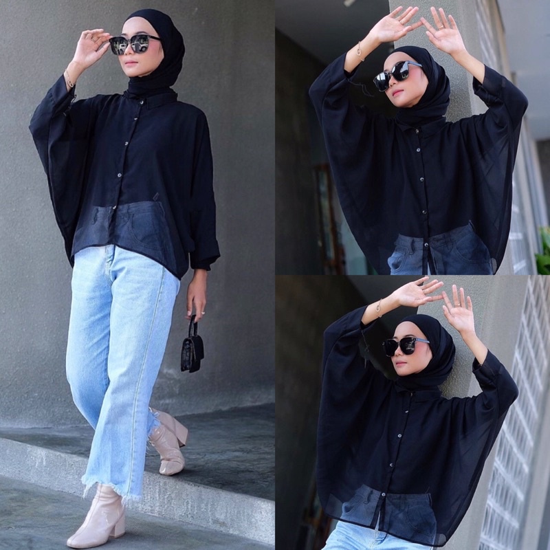 FELICIA BASIC OUTER CERUTY / BATWING CERUTY OVERSIZE