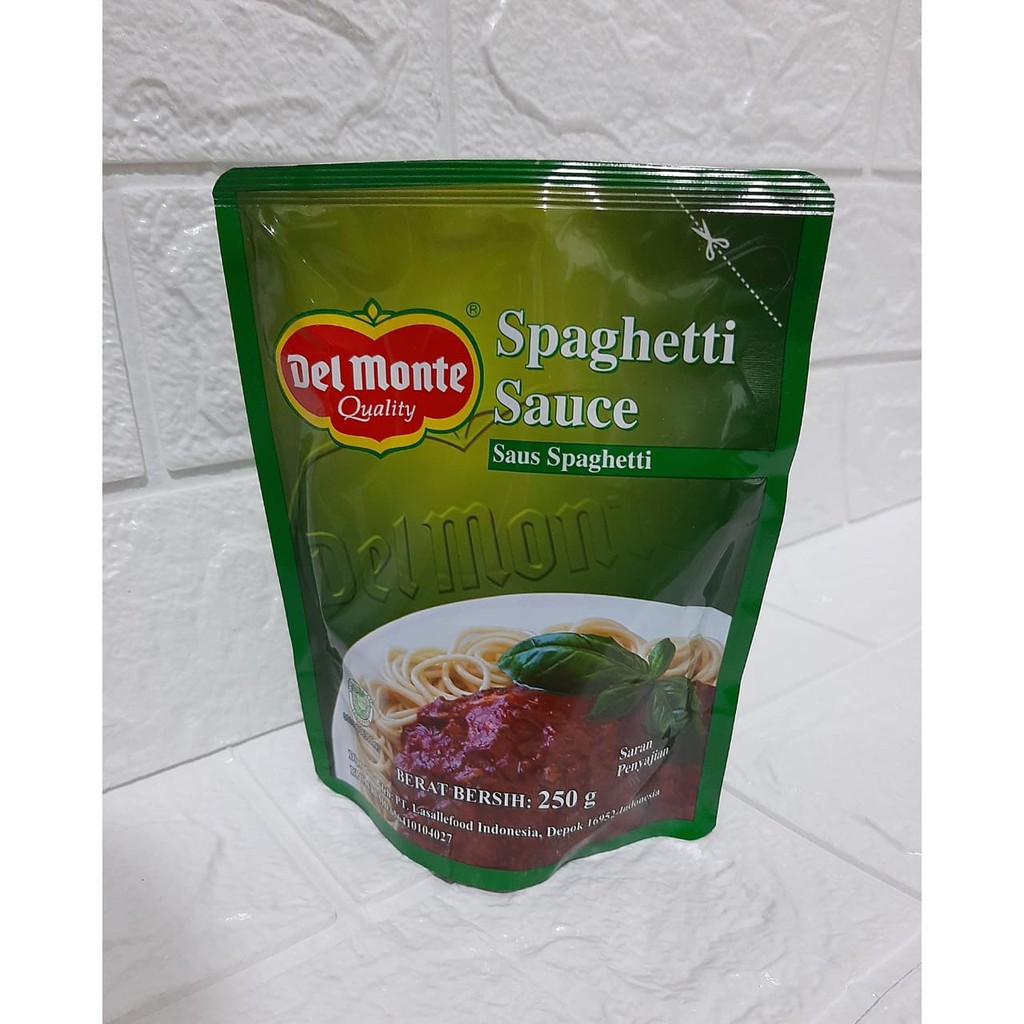 

Saus Spaghetti Delmonte 250 Gram - Spaghetti Sauce