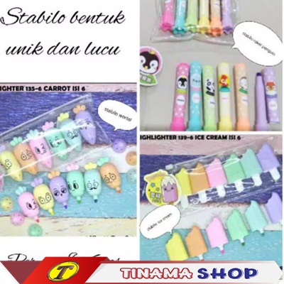 

STABILO KARAKTER / STABILO KARAKTER LUCU / STABILO WARNA-WARNI LUCU / STABILO KARAKTER WORTEL