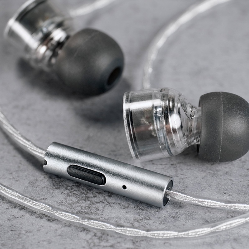 Tanchjim ZERO Earphone In Ear HIFI Bass Dynamic Drive Dengan Kabel Jack 3.5mm + Mic