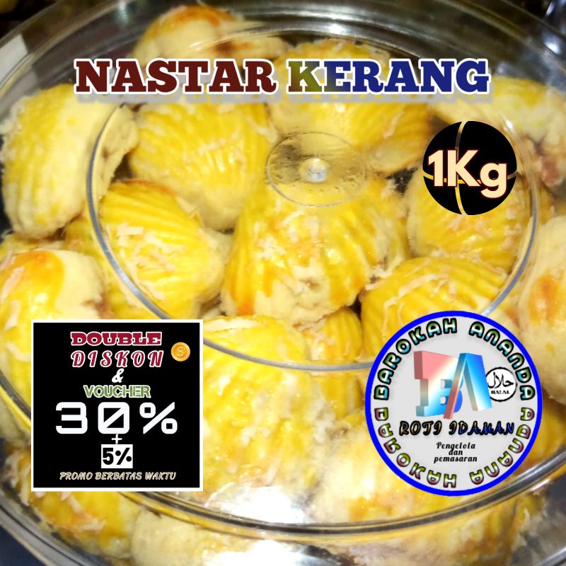 

Nastar kerang T1kg kue lebaran RN1+