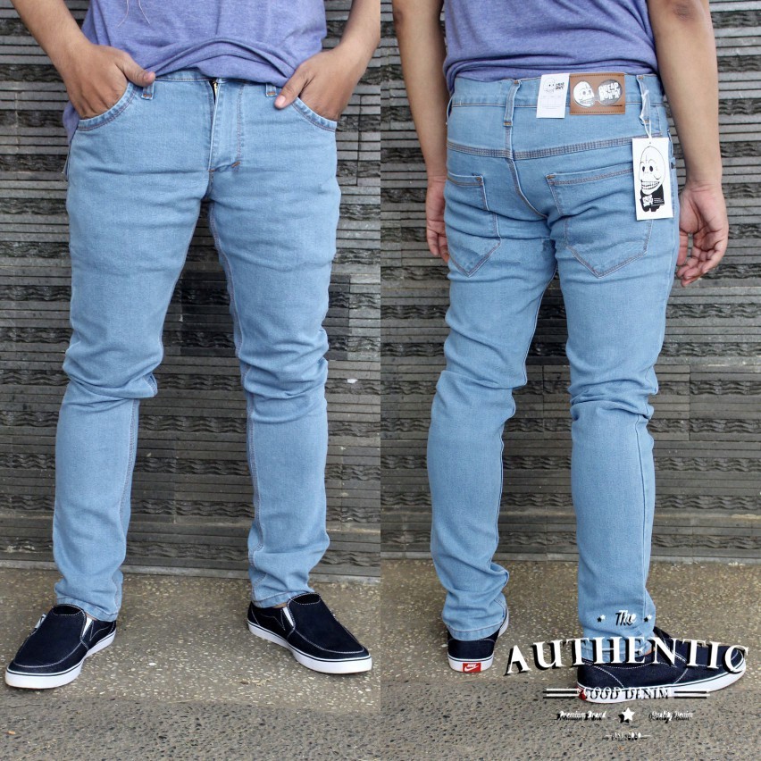 Celana Jeans Skiny Pensil Panjang Realpick Celana Panjang Slimfit Pria DISTRO