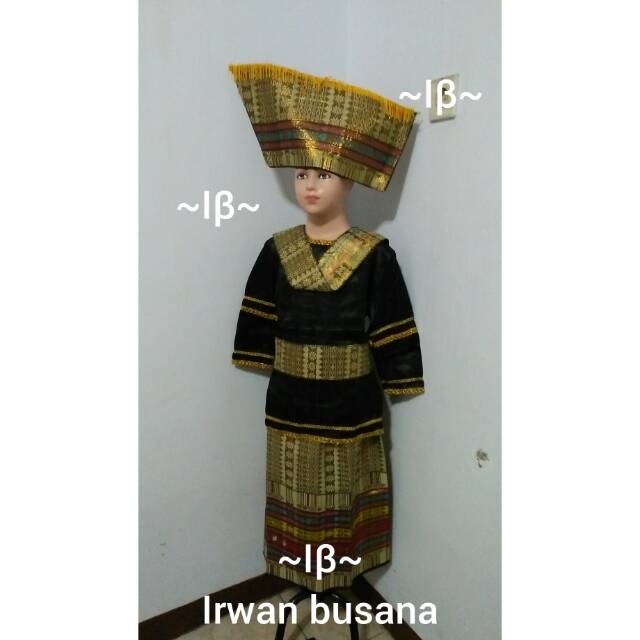 Pakaian adat // baju adat batak anak2 size L