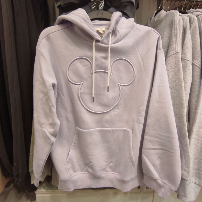Hoodie Disney Mickey Lilac H&M Original Store