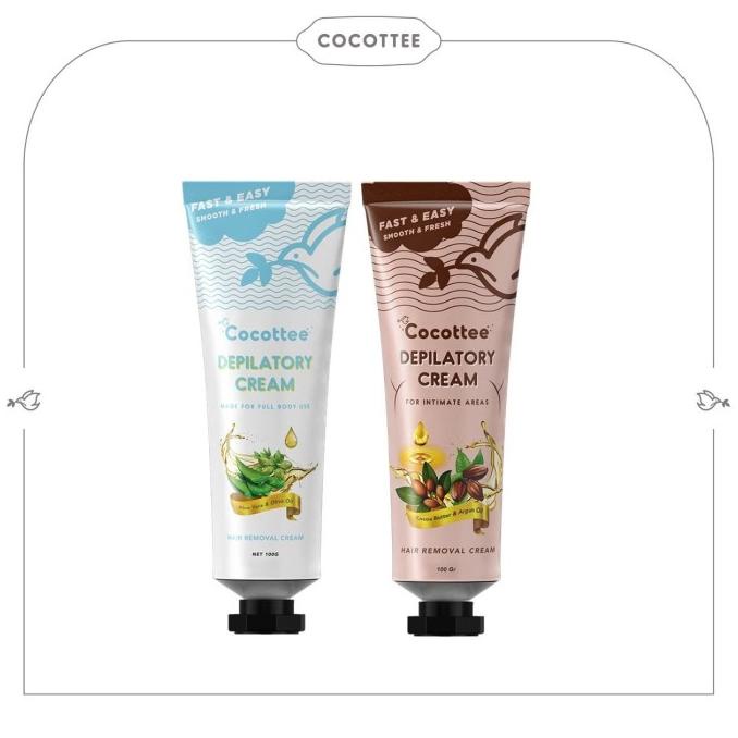 SUPER SALE COCOTTEE depilatory cream aloevera dan depilatory cream cocoa butter b
