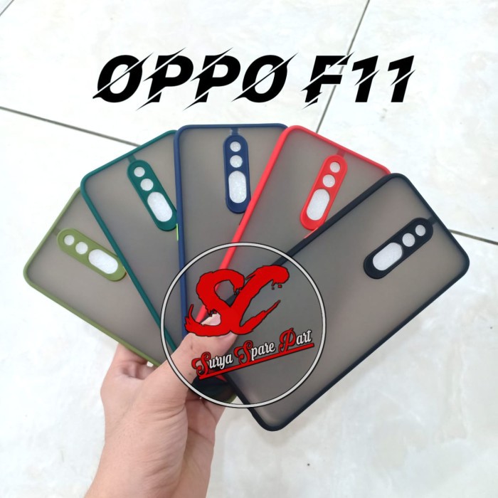 Case Oppo F11 - Slim Case Fuze Dove Oppo F11 Biasa - SC