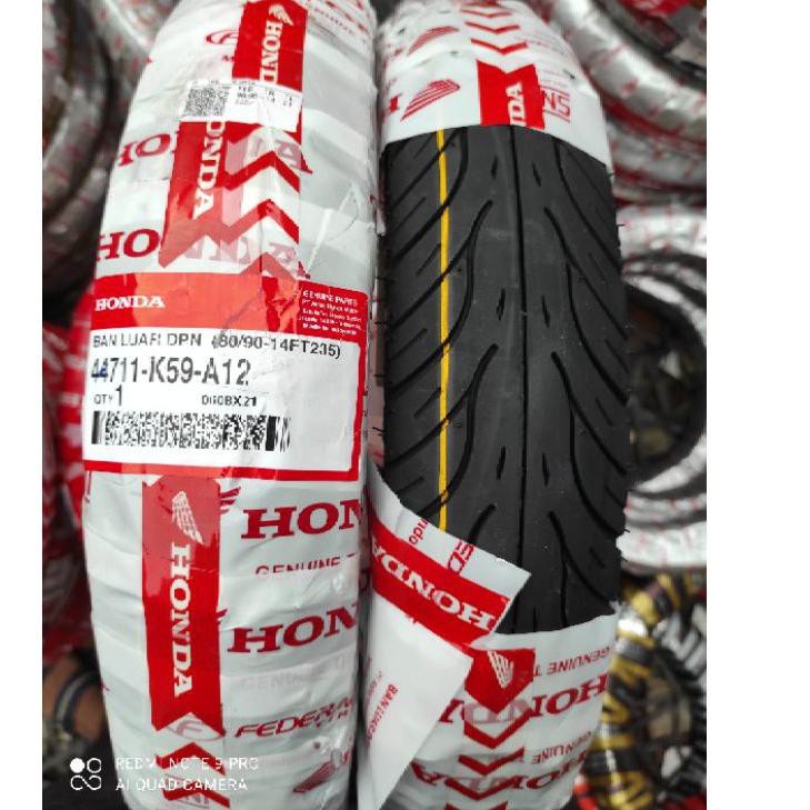 Kejutan Baru ban tubles honda matic depan 80/90.14 for HONDA ALL BEAT.VARIO.SCOOPY, SPACY