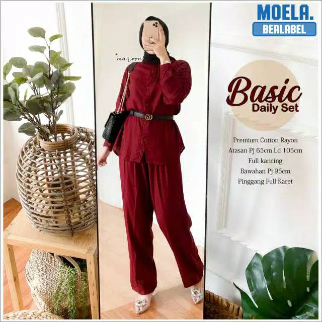 SETELAN POLOS WANITA | SETELAN WANITA POLOS RAYON | SETELAN RAYON WANITA