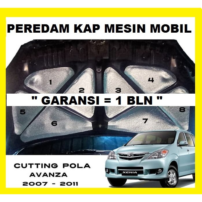 peredam kap mesin Toyota Avanza 2007 -2011