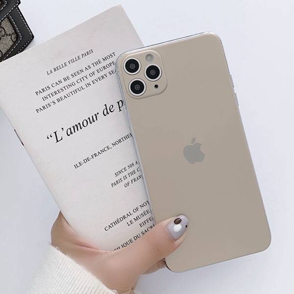 Stiker Film Belakang Full Cover Warna Matte Flexible Untuk Iphone 11 Pro Max