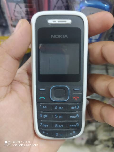 Casing Nokia 1200 1208 1209 Keypad Karet Depan belakang