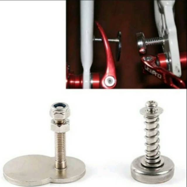 Magnet Pengunci Sepeda Lipat Folding Bike Magnet Strong Lock