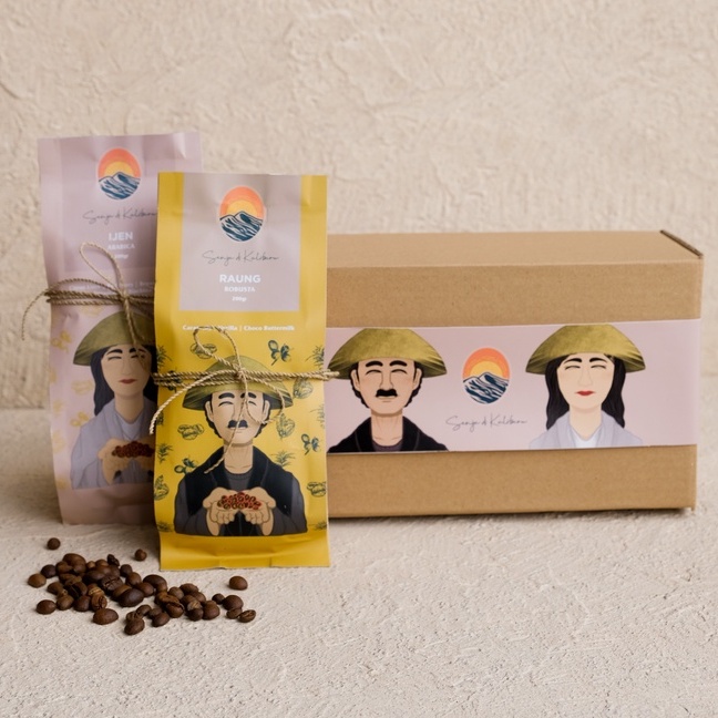 

Hampers - Ground Coffee Arabica & Roast bean Coffee Robusta