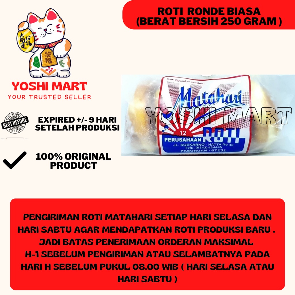 

TERMURAH!!! Roti Matahari Ronde Khas Kota Pasuruan