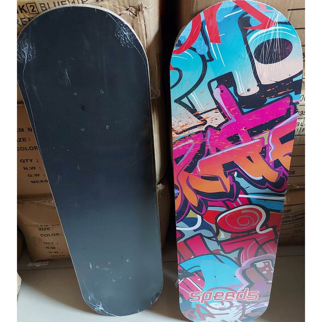 PAPAN LUNCUR SKATEBOARD FULLSET DEWASA BESAR KAYU SKATE BOARD TERBARU