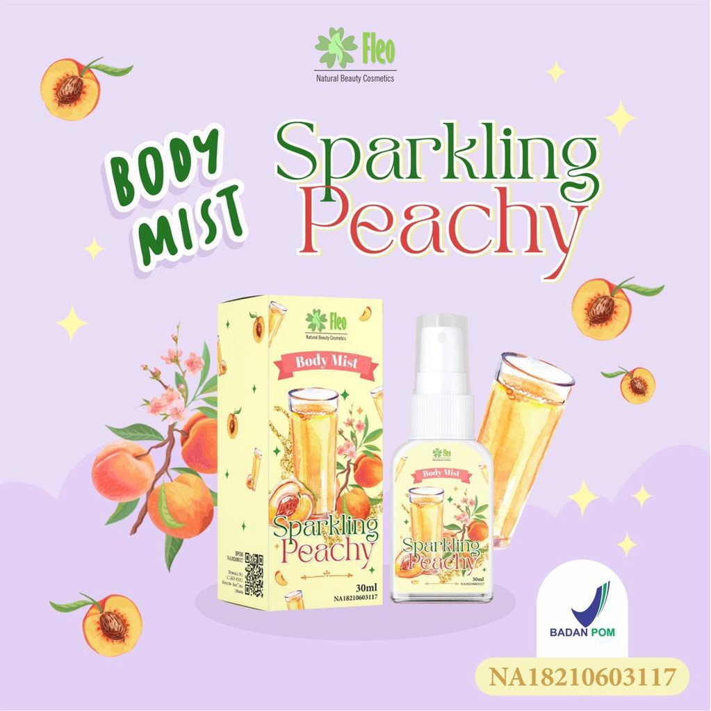 GEN - [BPOM] Body Mist Popcorn By Fleo 30ml Premium / Body Mist Fleo Vanilla 30ml / Parfum Wanita Wangi Tahan Lama