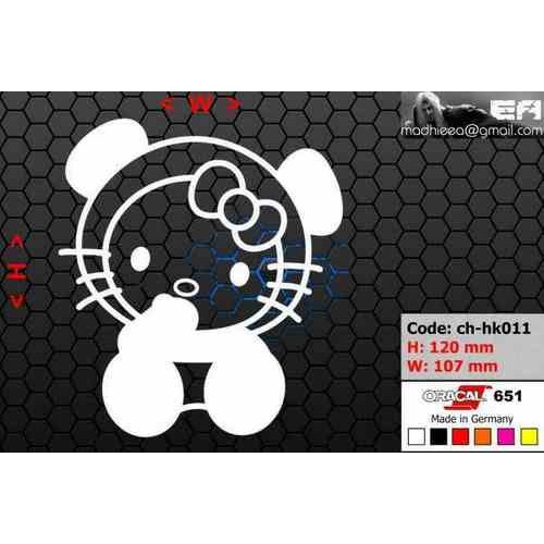 ea cutting sticker / decal Code: ch-hk011 ( hello kitty )