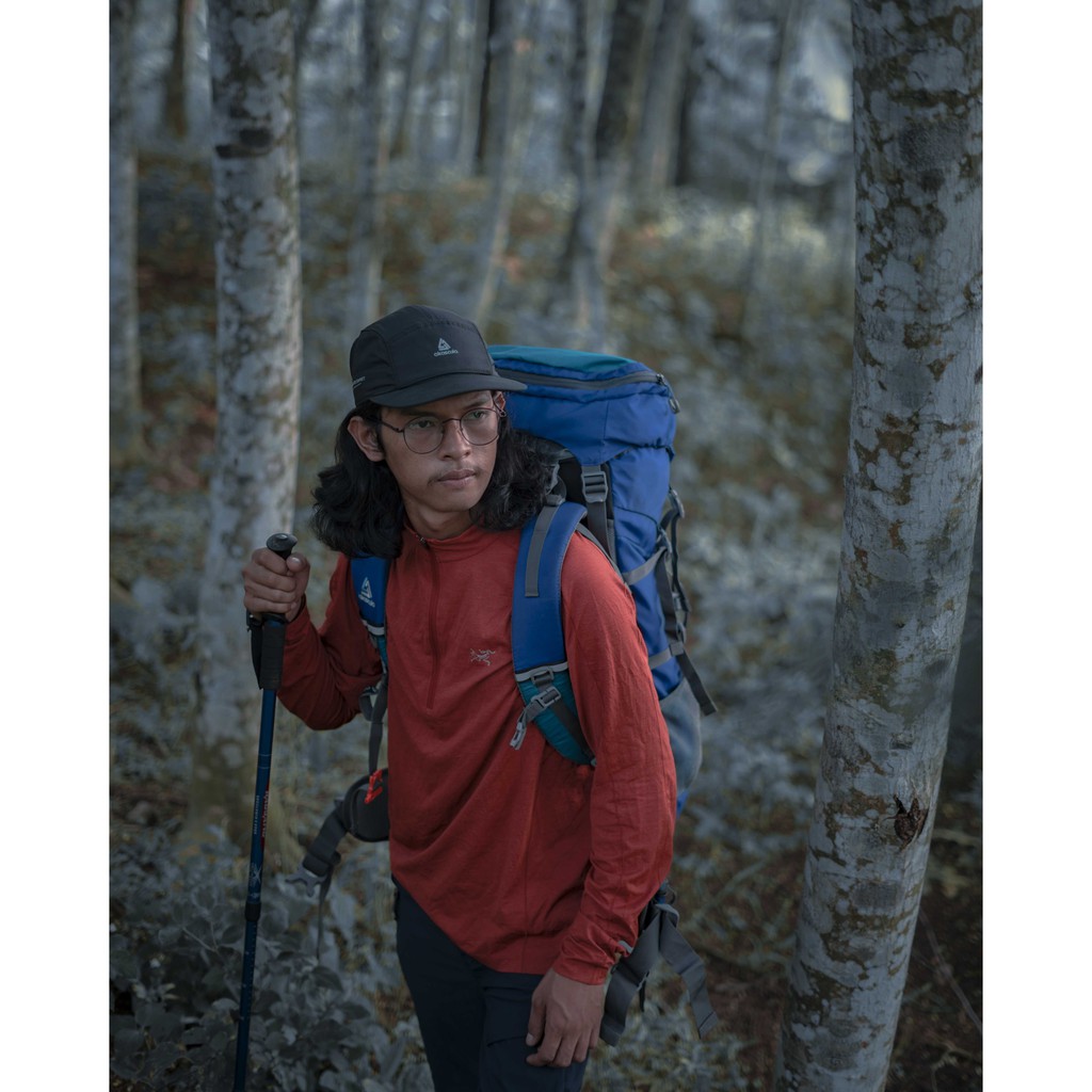 Baselayer Gunung Cormac Arcteryx Cormac Zip Neck Shirt LS