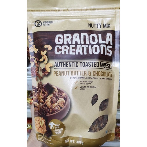 

Granola Creations Energy Peanut Butter & Chocolate 400g