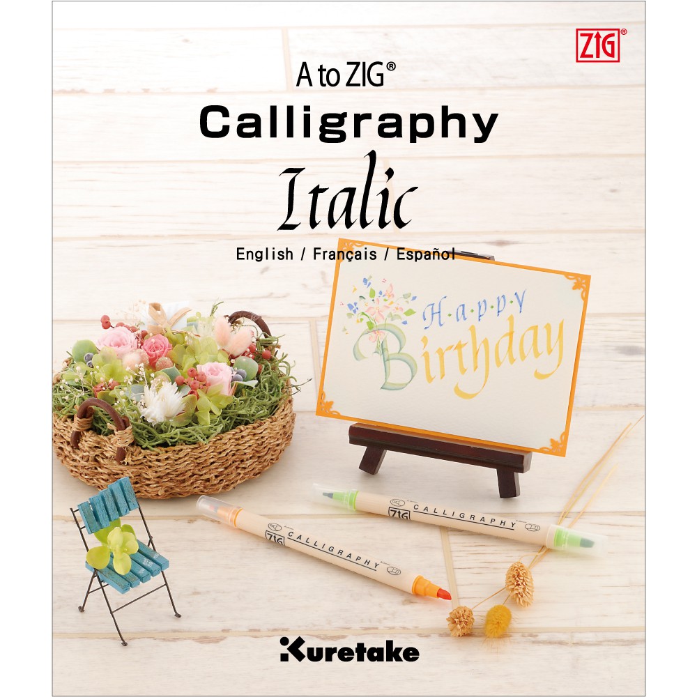 

A to ZIG CALLIGRAPHY ITALIC BOOK