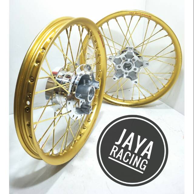 Velg TDR ring 17 lebar 140 Cb 150 R - CBR 150 R - Vixion - Ninja R - RR sepaket lengkap plus stel