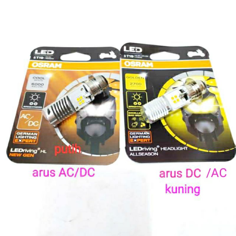 LAMPU LED OSRAM   T19 K1 12V ORIGINAL OSRAM