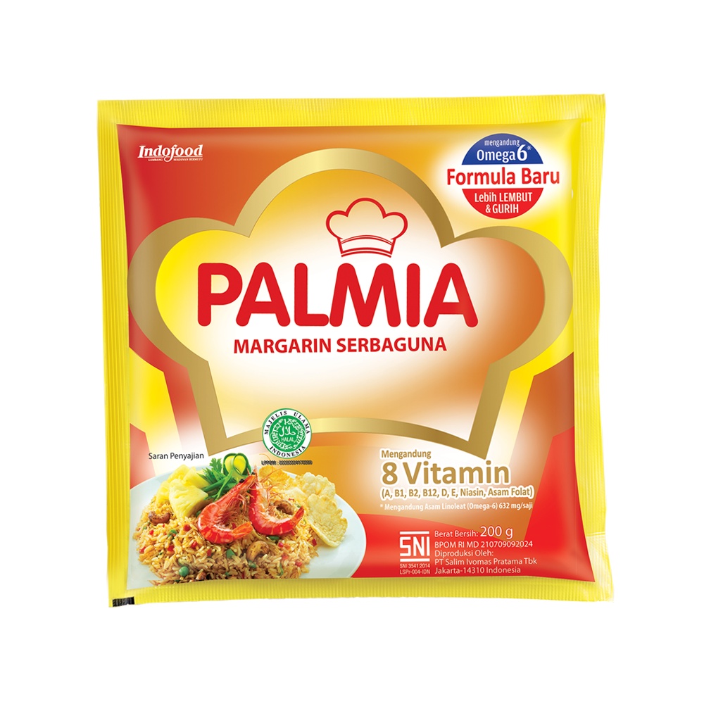 Palmia Margarine Serbaguna 200G