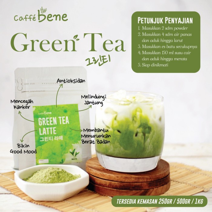 

Lainnya-Minuman-Bubuk- Greentea Powder (Bubuk Minuman Green Tea Premium) 250 Gr -Bubuk-Minuman-