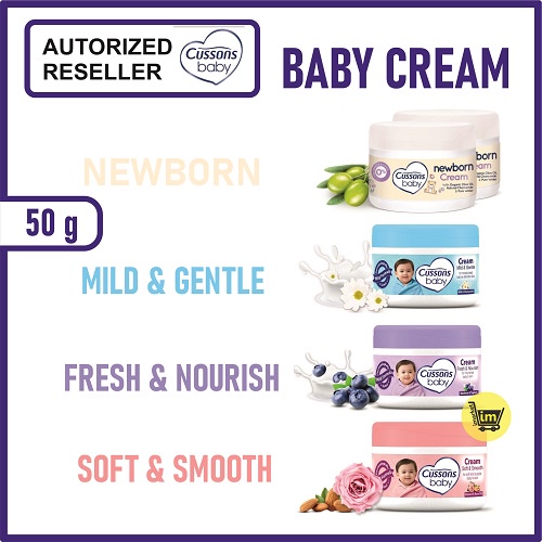 BABY CREAM CUSSONS 50 G / KRIM PELEMBAB BAYI