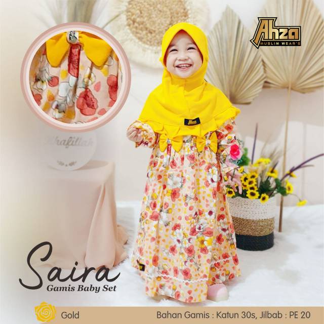 Gamis anak batita by Ahza