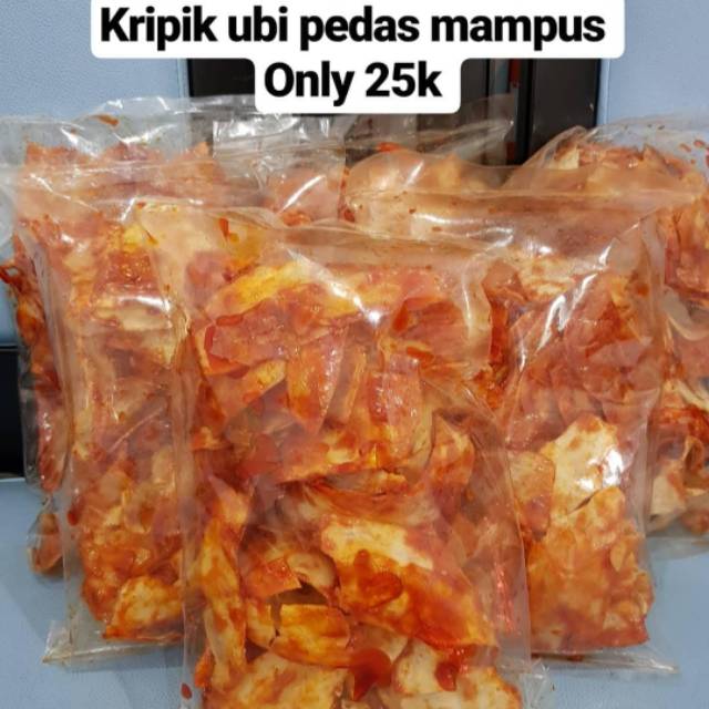 

Keripik ubi pedas / keripik singkong pedas