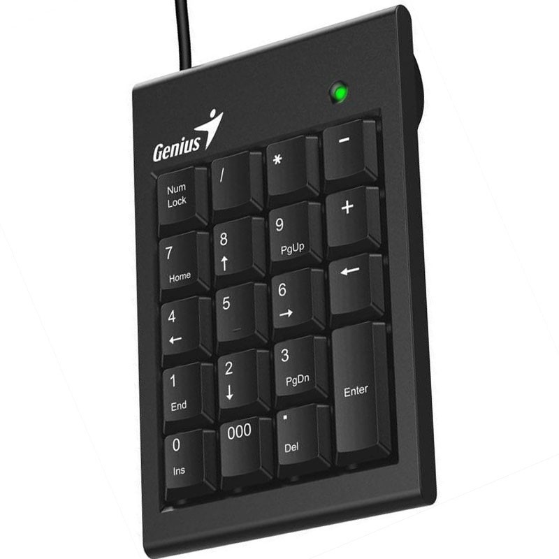 Keyboard Numeric GENIUS Numpad 100 Keyboard Portable Kabel 115cm