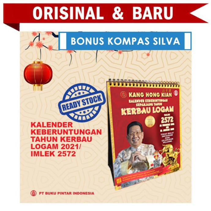 

✨ BISA BAYAR DITEMPAT✨ Kalender Tahun Kerbau Logam Imlek 2572/2021 - Kang Hong Kian BERGARANSI