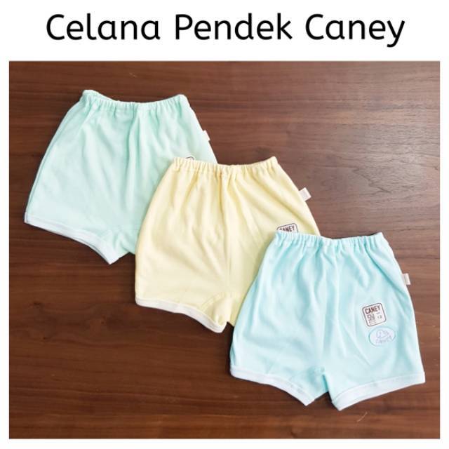 Celana Pendek Baby Anak Bayi Polos Caney Warna 6 Bulan 1 2 Tahun size 12 16 20 24