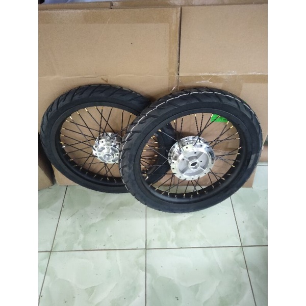 velg paketan jari jari RX king ring 17 x215/185 plus ban