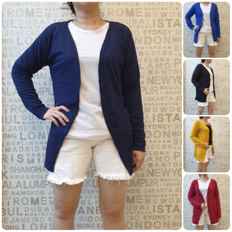 spandek cardigan XL dewasa tgn panjang