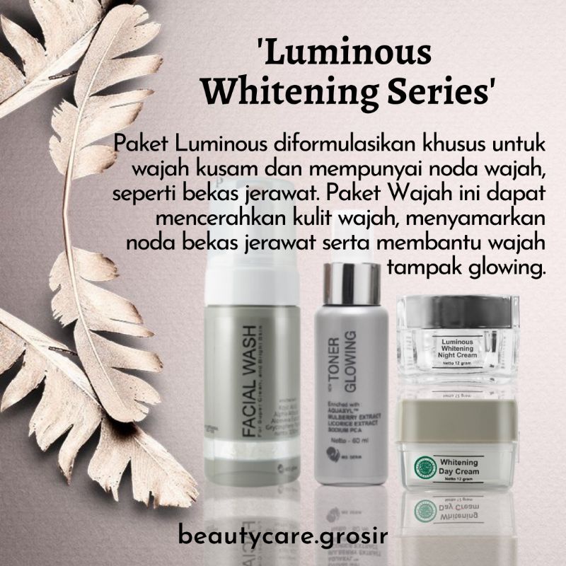 [ORIGINAL] MS GLOW PAKET LUMINOUS WHITENING