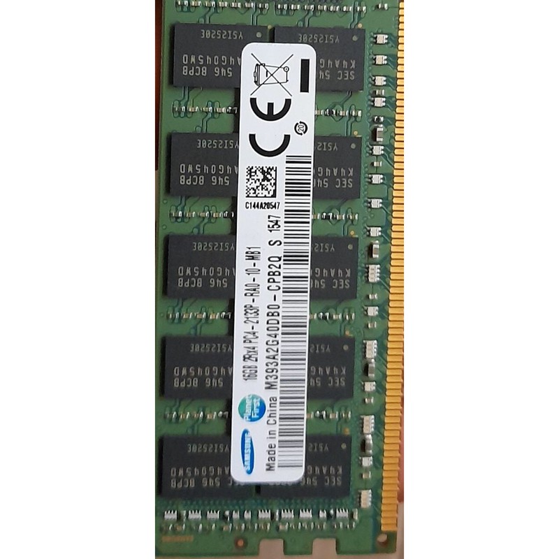 RAM SAMSUNG ORIGINAL DDR4 16GB ECC REGISTER DIMM 16GB PC4 2666V 2RX8