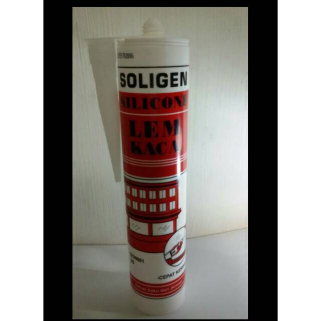 Lem Kaca / Sealant Tabung Soligen