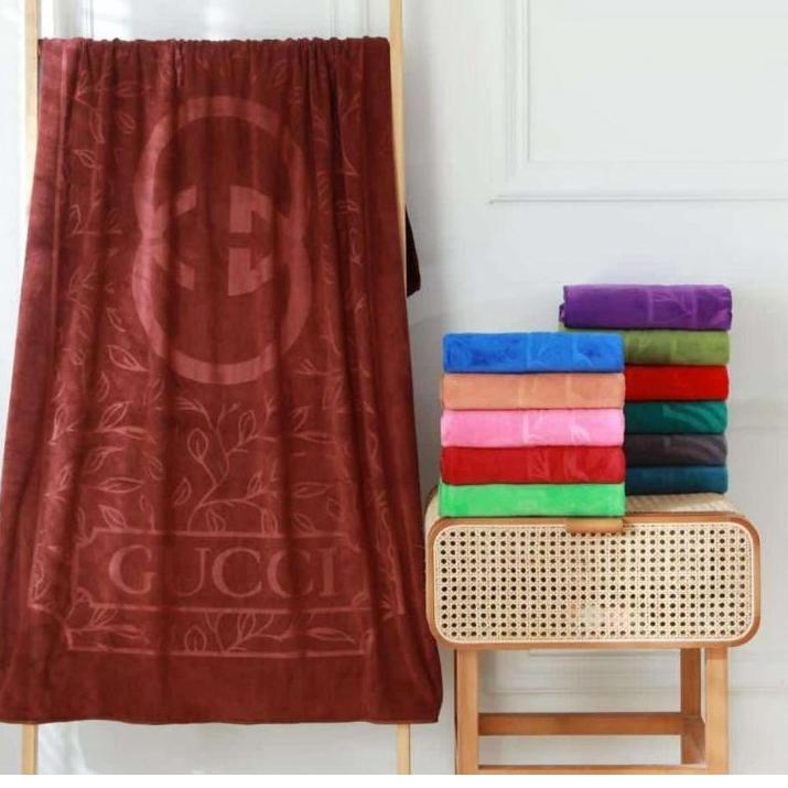 Barang Pilihan.. HSS HANDUK GUCCI DAUN NEW MOTIF DEWASA UKURAN 70X140CM HALUS DAN LEMBUT