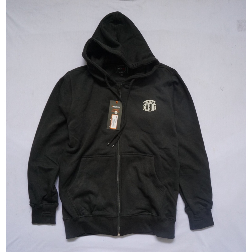 Hodie Pria Distro Flece Tebal Hoodie Original ROCKCABLE BEST - SELLER