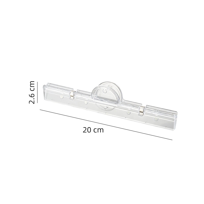 Klip Organizer Kertas / Note Bahan PVC Transparan
