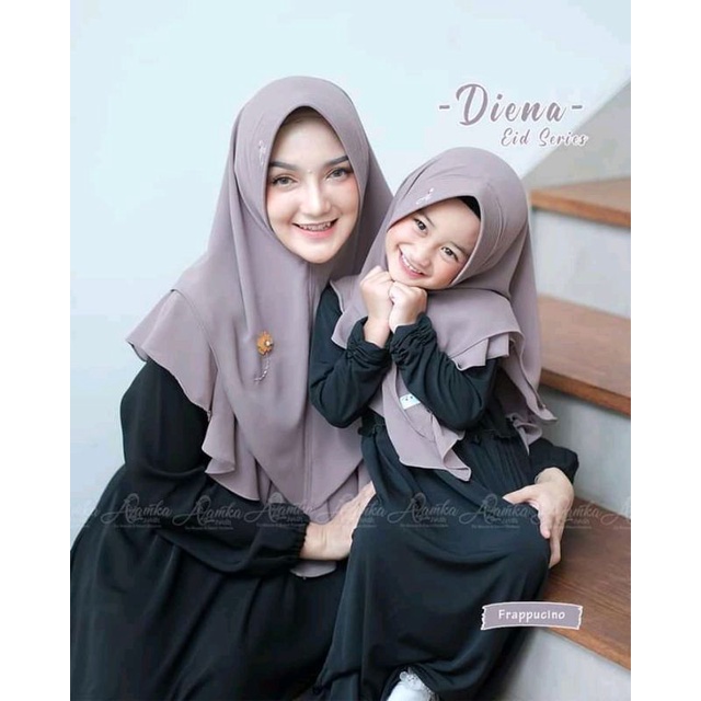 Jilbab Dewasa Khimar Diena by Azamka