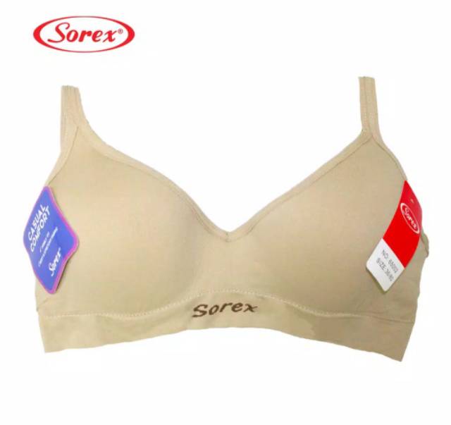 Sorex bra 65002 bh berkawat 34-40 bh casual comfort