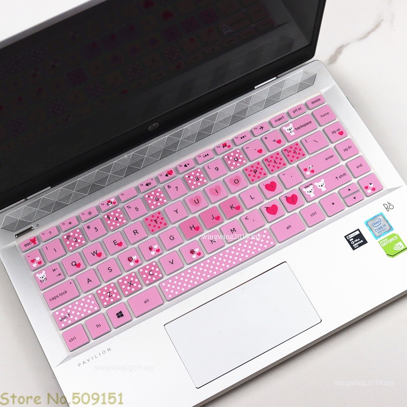 Skin Silikon Cover Pelindung Keyboard Laptop 14 &quot;Untuk HP 240 G6 G7 G8 / 245 G6 G7 / HP 246 G6 G7