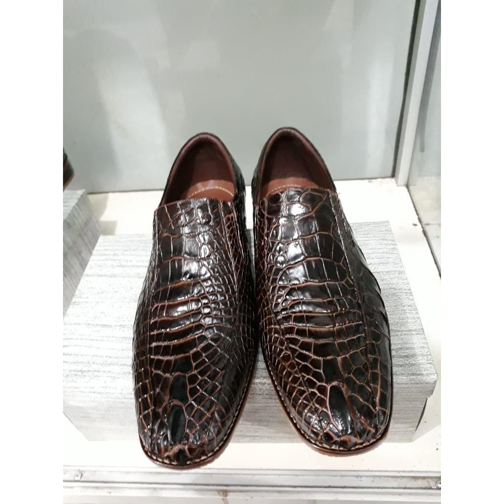 Sepatu Kulit Buaya Asli